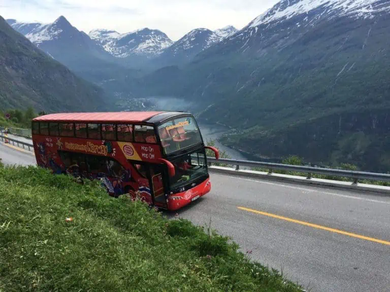 Geiranger 24-Hour Hop-On Hop-Off Bus Ticket