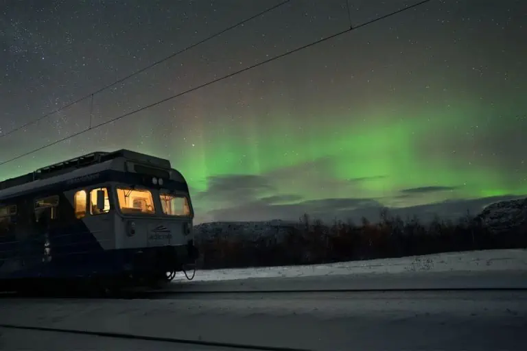 train ride - northern lights norway