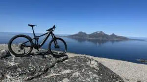 Bodø Trail with electric mountainbike