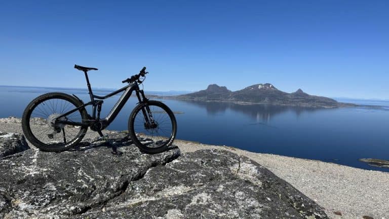 Bodø Trail with electric mountainbike