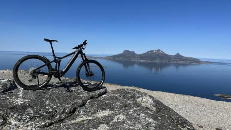 Bodø Trail with electric mountainbike