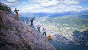 Mountain-climbing adventure in Mosjøen