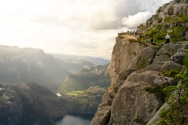 Pulpit Rock climb Stavanger Norway