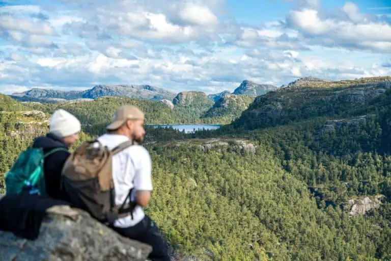 Pulpit Rock climb Stavanger Norway