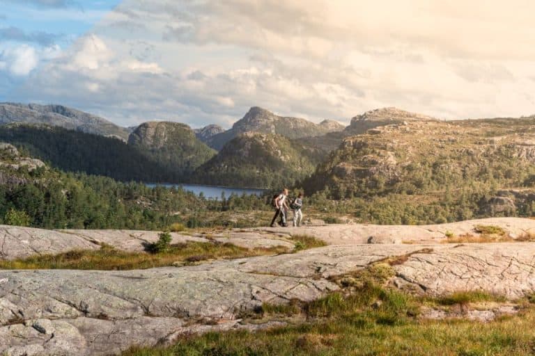 Pulpit Rock climb Stavanger Norway