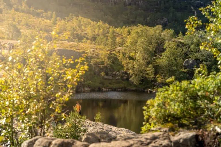 Pulpit Rock climb Stavanger Norway